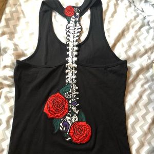 Spine tank top